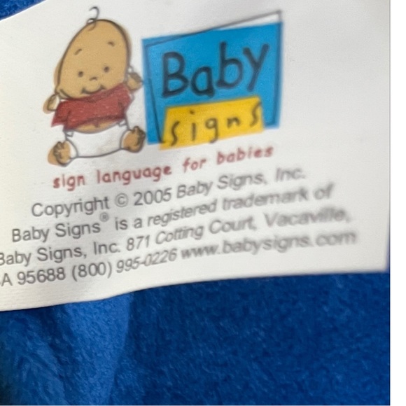 Beebo’s Kids Unisex Blue Multicolored Play Pack Plush Bag - Picture 3 of 7